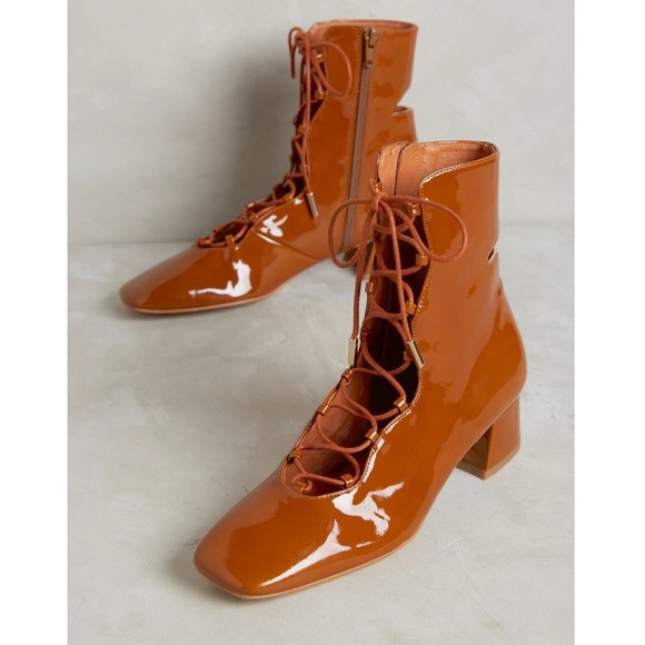 ❌sold❌ Miista • Anthropologie Analeigh Lace Boots - Picture 2 of 8